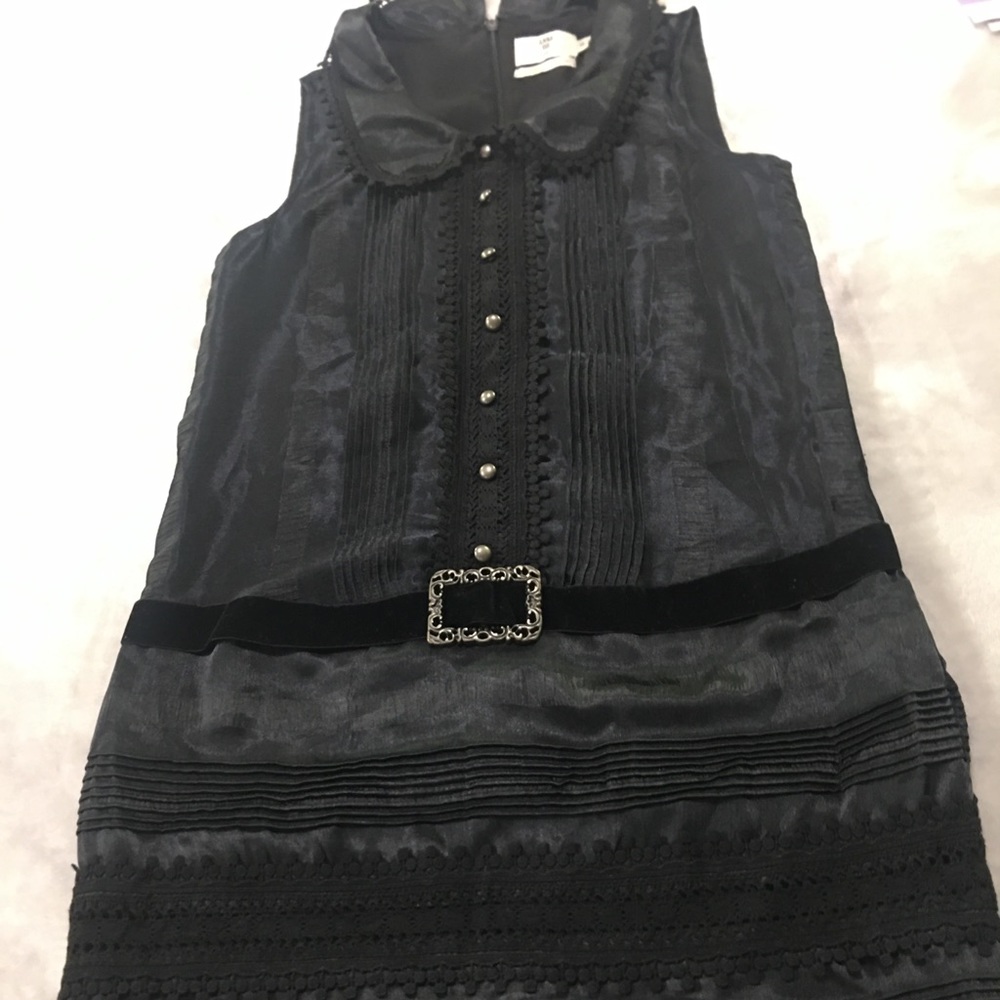 Beautiful black dress by Anna sui.